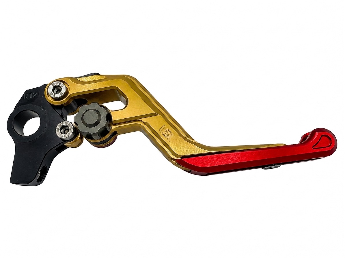 Maneta de freno LSL ERGONIA R35R Oro/Antracita/Rojo