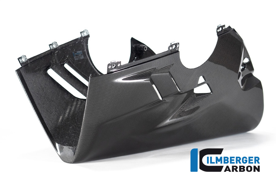 Quilla de carbono Ilmberger para escape alto Racing, brillante, Ducati Panigale V4, V4S 2022-