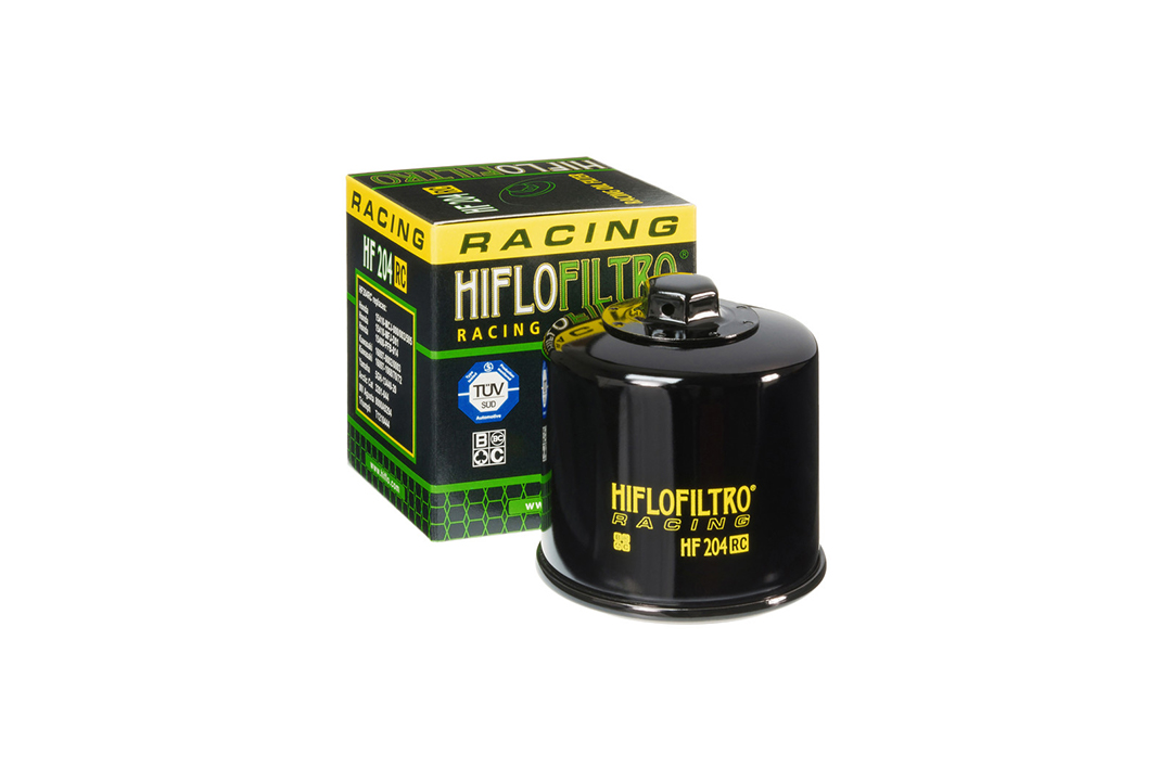 HIFLO filtro de aceite HF204RC Racing para Honda / Kawasaki / MV Agusta / Suzuki / Triumph/ Yamaha