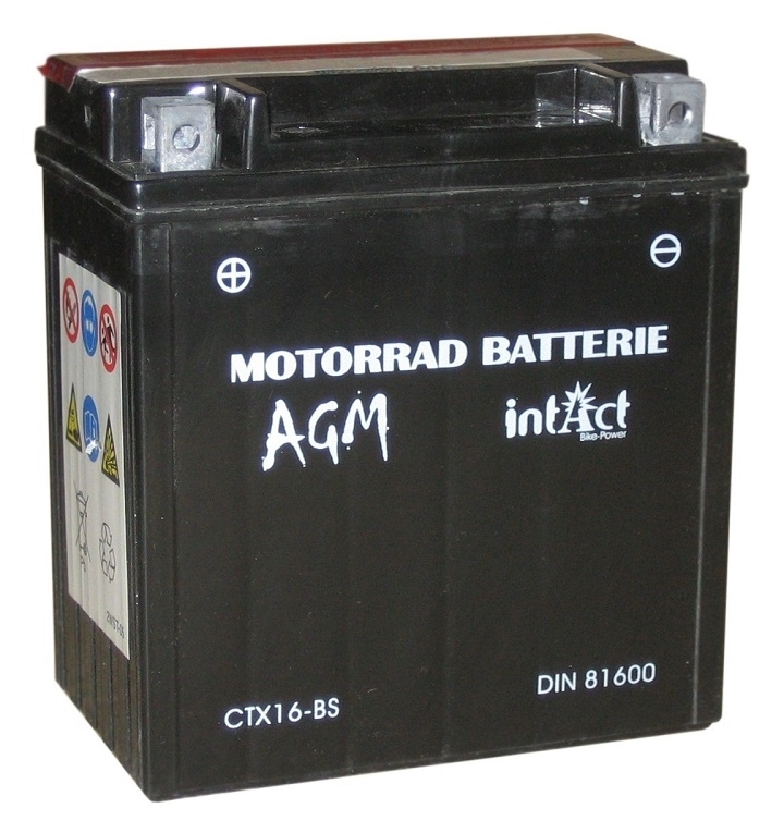 Batería Intact AGM YTX16-BS