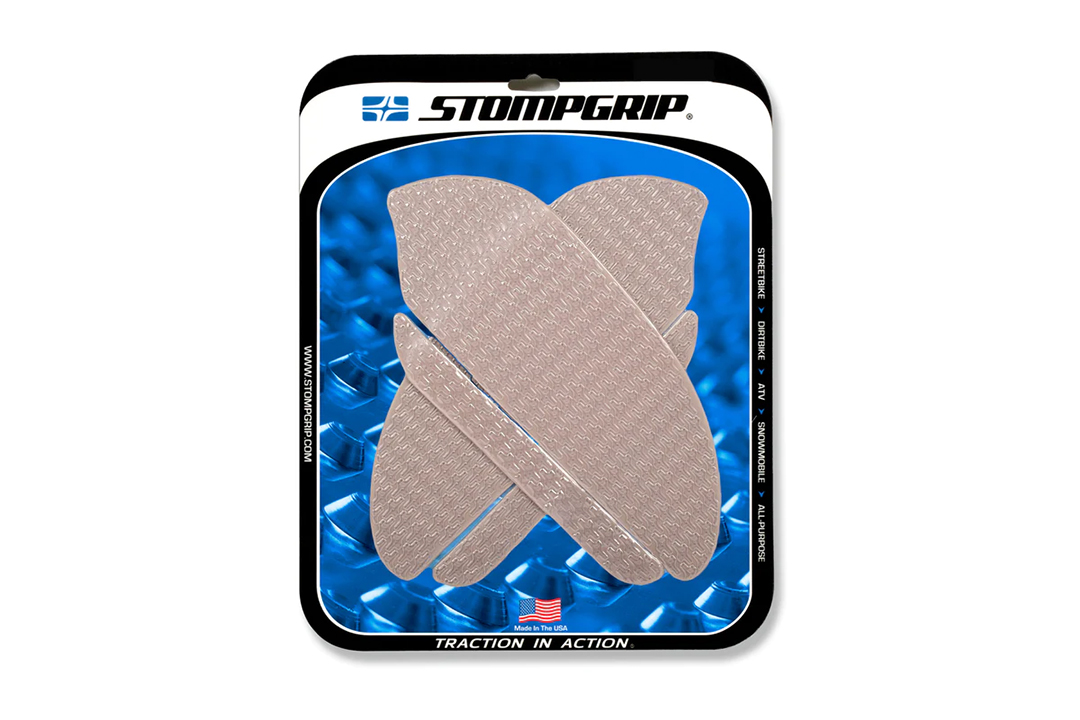 Almohadillas de tracción Stompgrip transparentes, para Honda CBR600RR, 2007-2012