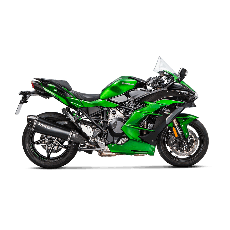 Escape Akrapovic Slip-On Line (Titanio) para Kawasaki Ninja H2 SX 2018-2020