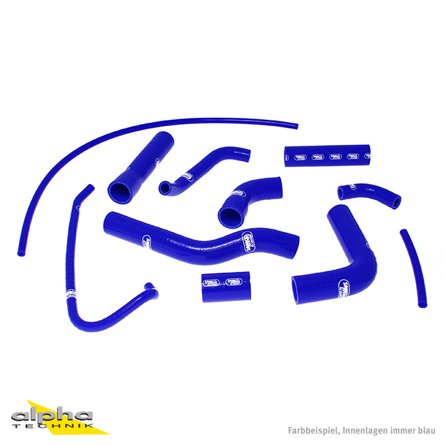 Kit de mangueras de silicona SAMCO SPORT azul para Yamaha YZF-R6 año de modelo 2006-2024