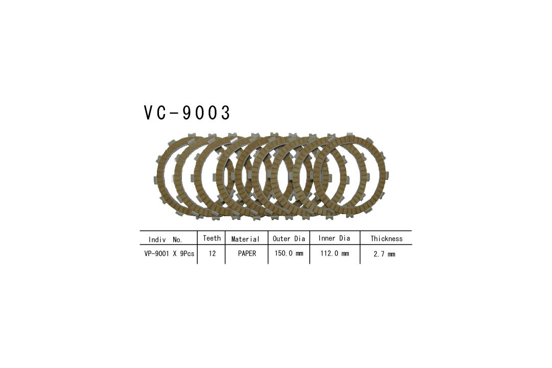 Vesrah Kit de Embrague KTM