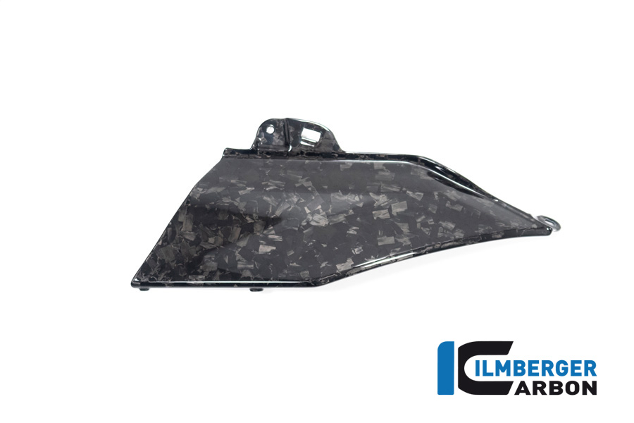 Ilmberger Carbon Cubierta inferior de depósito de gasolina lado derecho, Black Diamond Carbon, brillante, BMW R1300GS 2023-