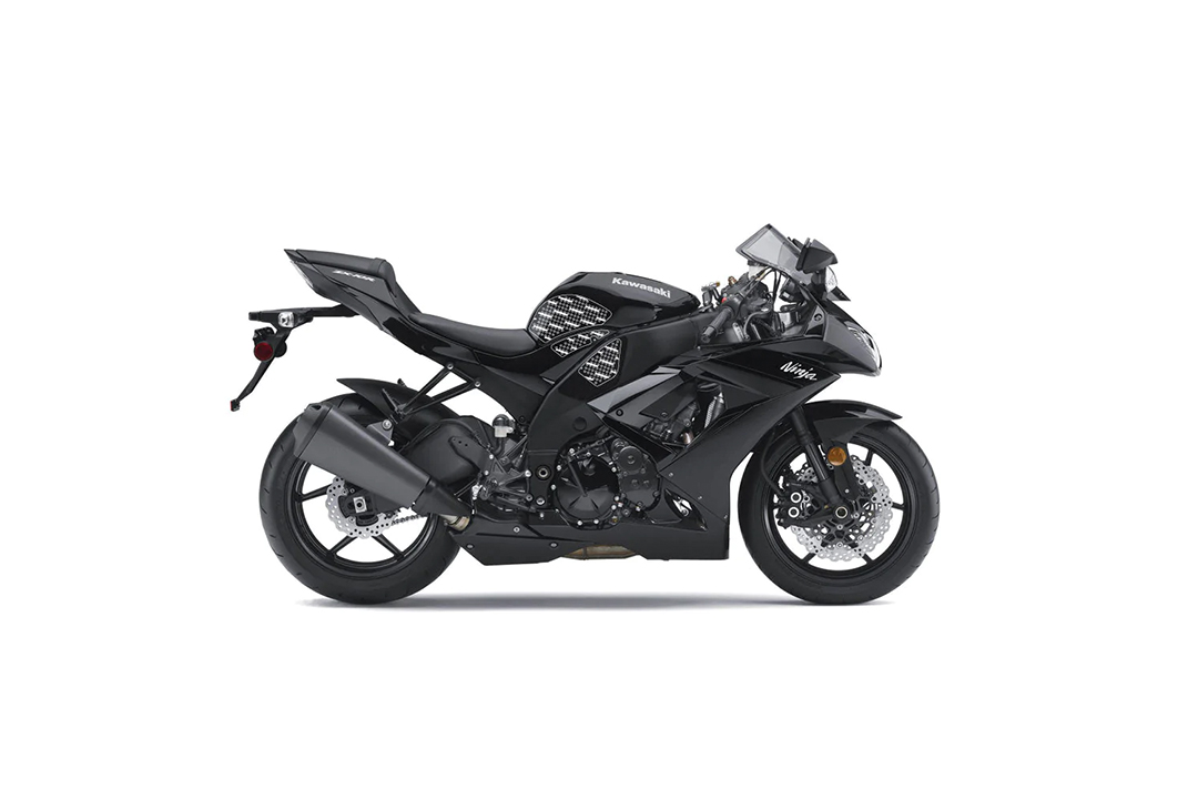 Stompgrip híbrido, Icon, para Kawasaki ZX10R Ninja, 2008-2010
