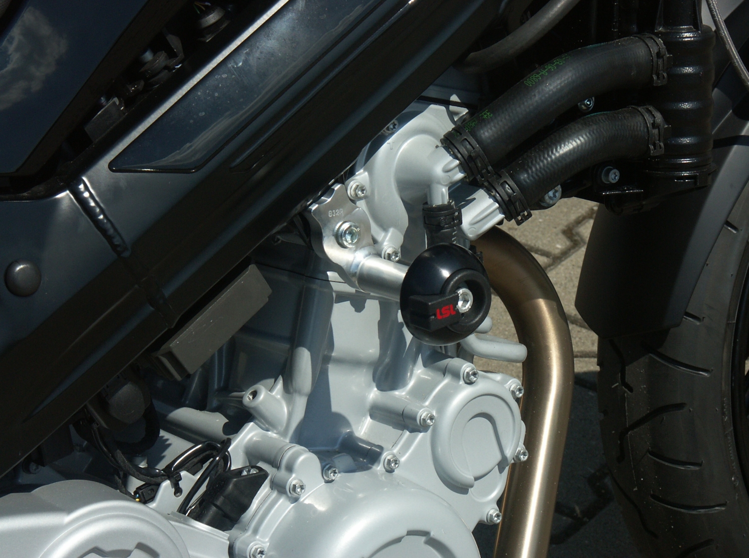 Kit de montaje de protectores anticaída LSL, para BMW F800S/R