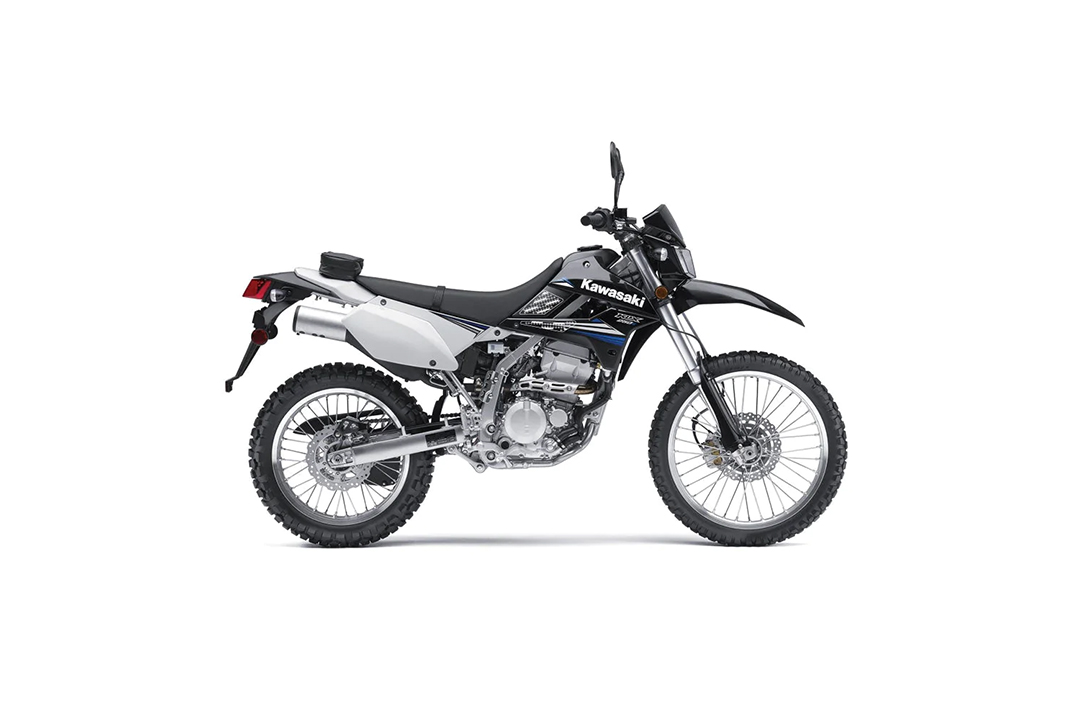 Stompgrip transparente, Icon, para Kawasaki KLX250, 2009-2020, KLX300, 2021-2025