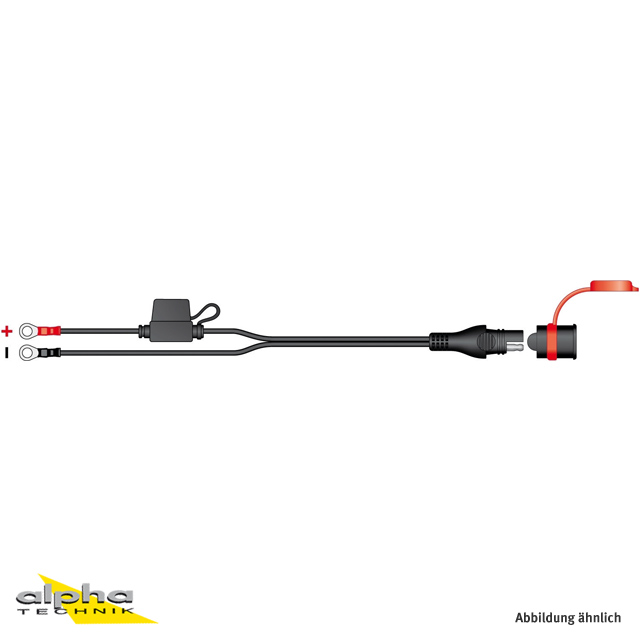 O-01 OPTIMATE Cable con ojales con tapa