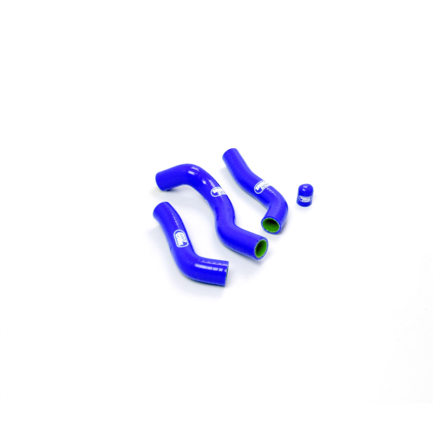 SAMCO SPORT Kit de mangueras de silicona termostato Bypass azul para KTM 250 EXC-F 250 XCF-W Husaberg FE250 Año del modelo 2013