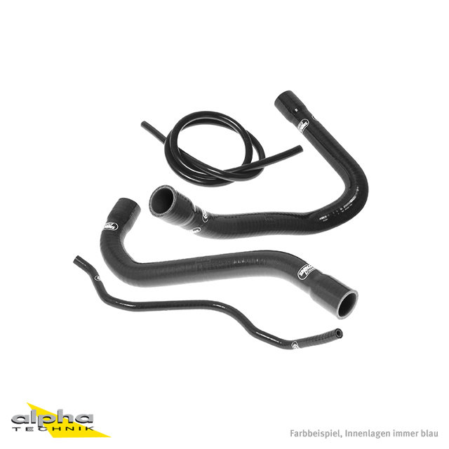 Kit de mangueras de silicona SAMCO SPORT negro para BMW S1000RR S1000R S1000XR HP4 año de modelo 2009-2019
