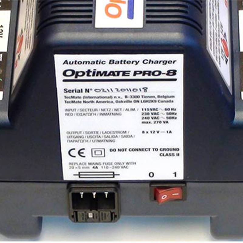 cargador de batería OPTIMATE PRO 8-S
