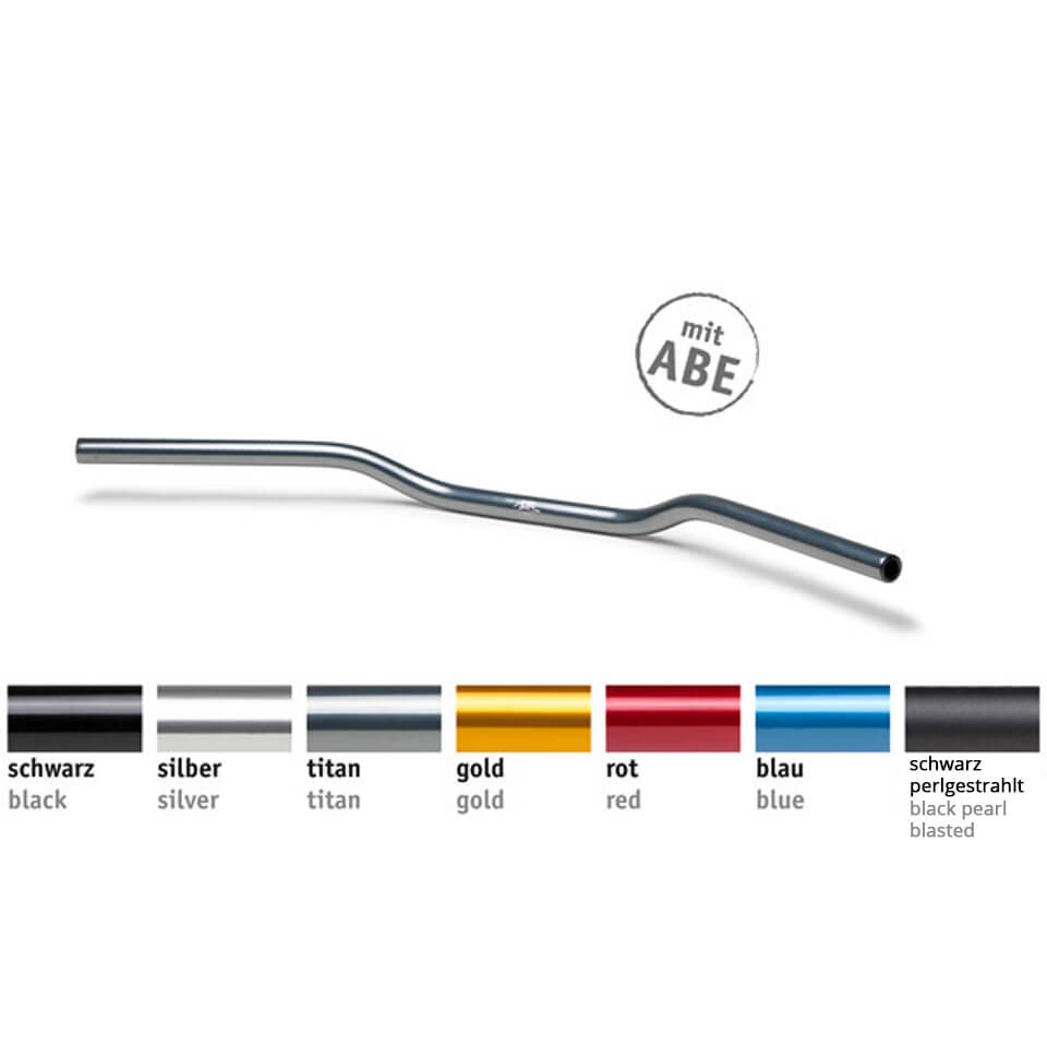LSL Alu-manillar Superbike AN1, 7/8 pulgadas, 22,2 mm dorado