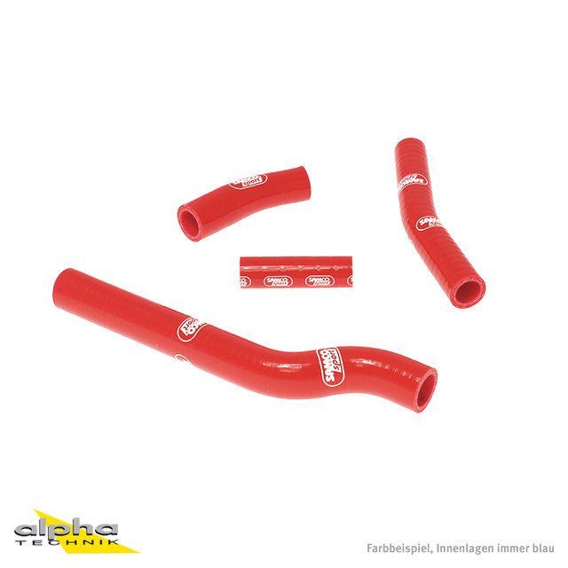 Kit de mangueras de silicona SAMCO SPORT rojo para Yamaha YZ450F WR450F año del modelo 2006-2011