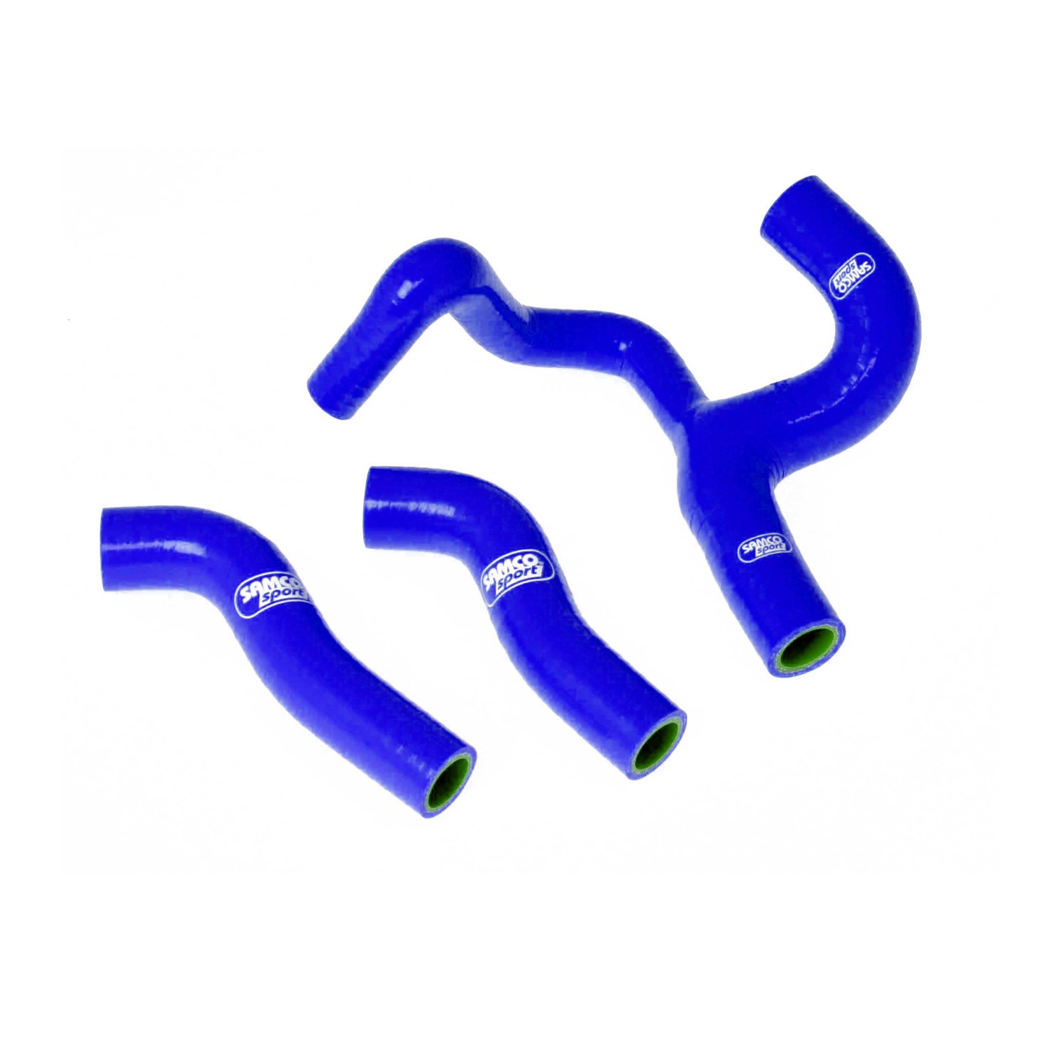 SAMCO SPORT Kit de mangueras de silicona termostato Bypass azul para KTM EXCF250 XCFW250 año del modelo 2008-2011