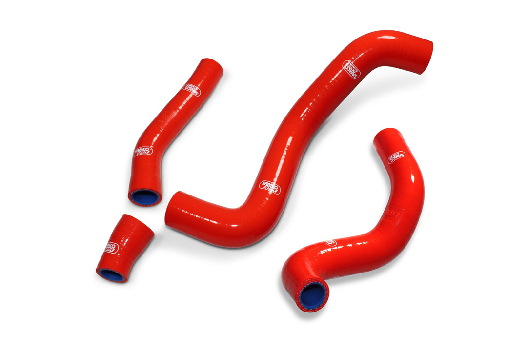 Kit de mangueras de silicona SAMCO SPORT Diseño OEM rojo para KTM 350 SX-F 350 XC-F Gas Gas MC 350F Husqvarna FC 350 FX 350 Año de modelo 2019-2023