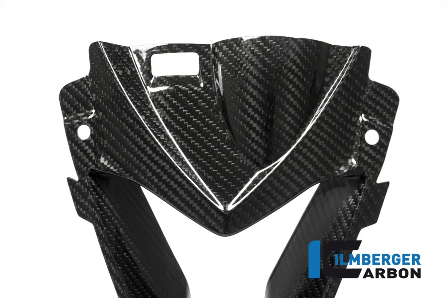 Ilmberger Carbon Parte central superior del carenado, entrada de aire, Carbono