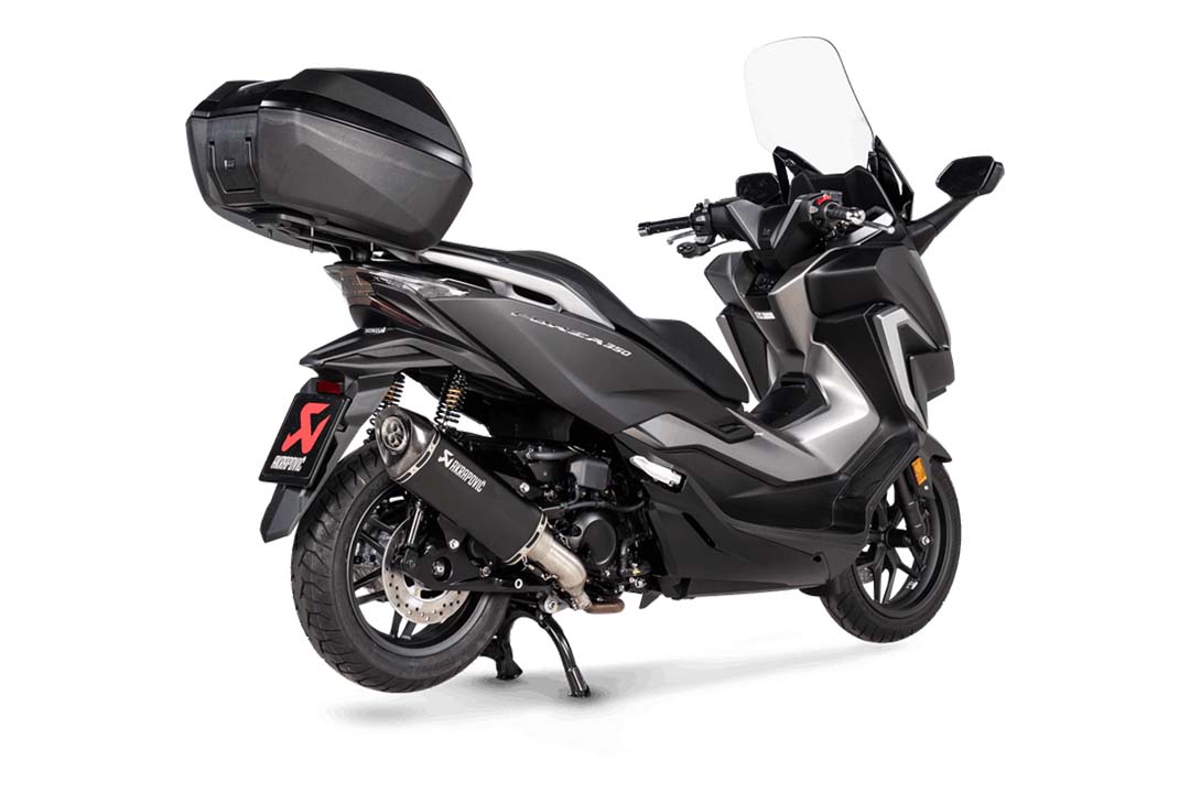 Línea Slip-On Akrapovic (SS) Honda Forza 350 2021- / ADV350 2022-