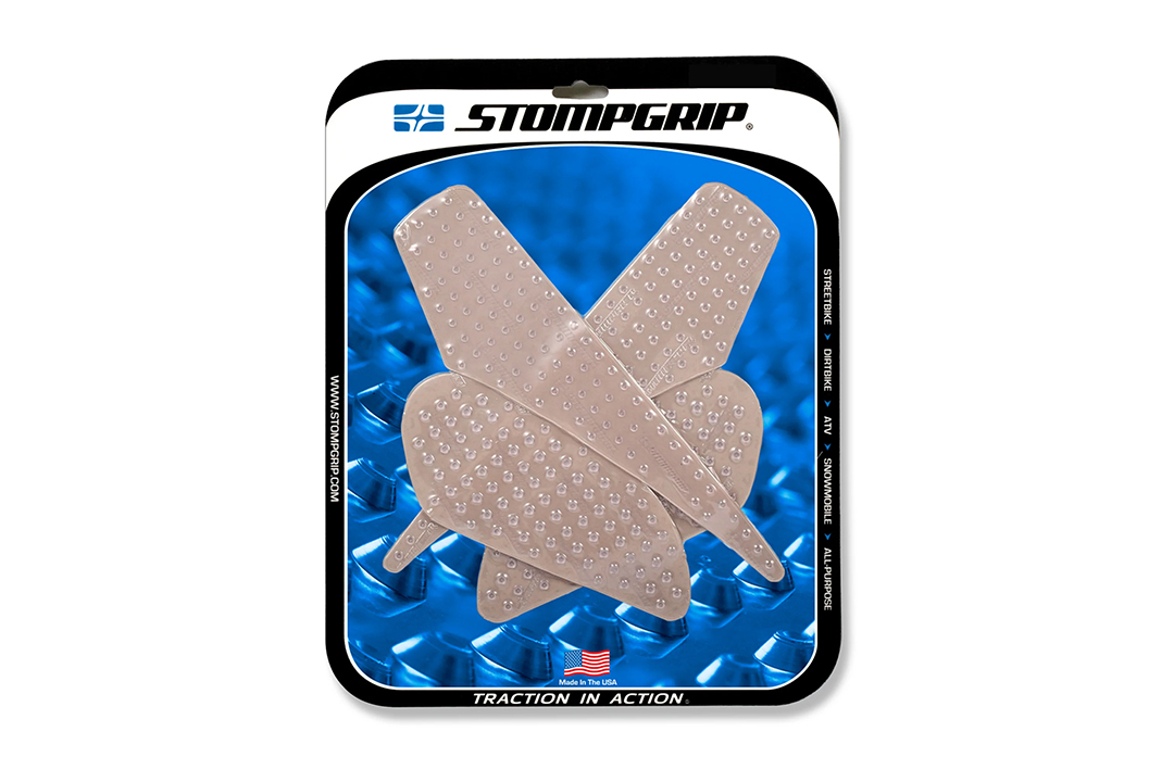 Stompgrip transparente, Volcano, para Kawasaki Versys 1000, 2015-2019