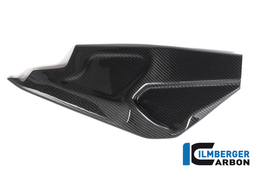 Cubierta de basculante de carbono Ilmberger lado derecho brillante, BMW HP4 RACE 2018-2019