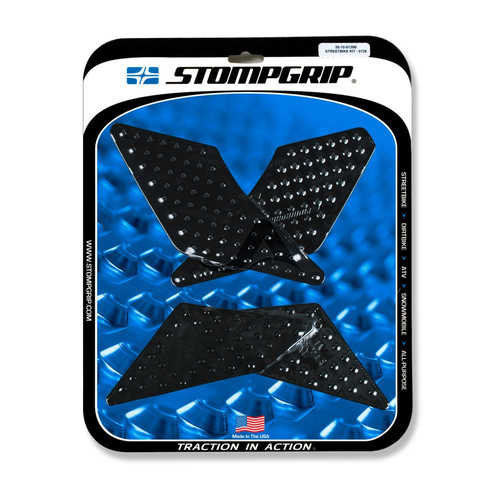 Stompgrip negro, Volcano, para Honda MSX125, 2017-2018