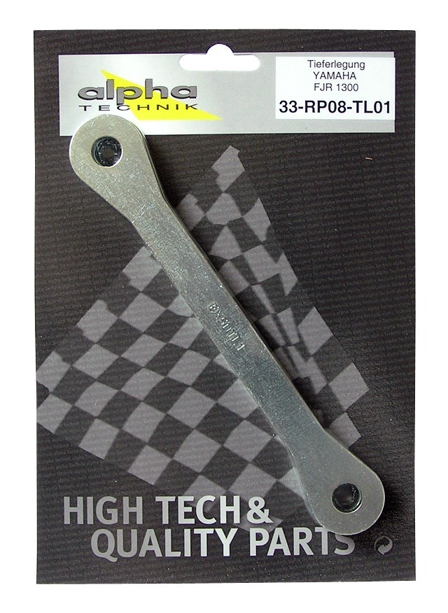 Kit de descenso alpha Technik 25mm para Yamaha FJR1300; Tipo RP08; Año del modelo 2003