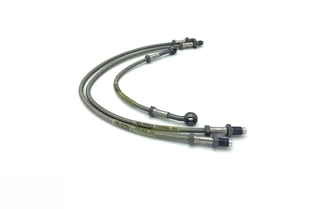 Kit de latiguillos de freno de acero trenzado TRW LUCAS MCH602V3