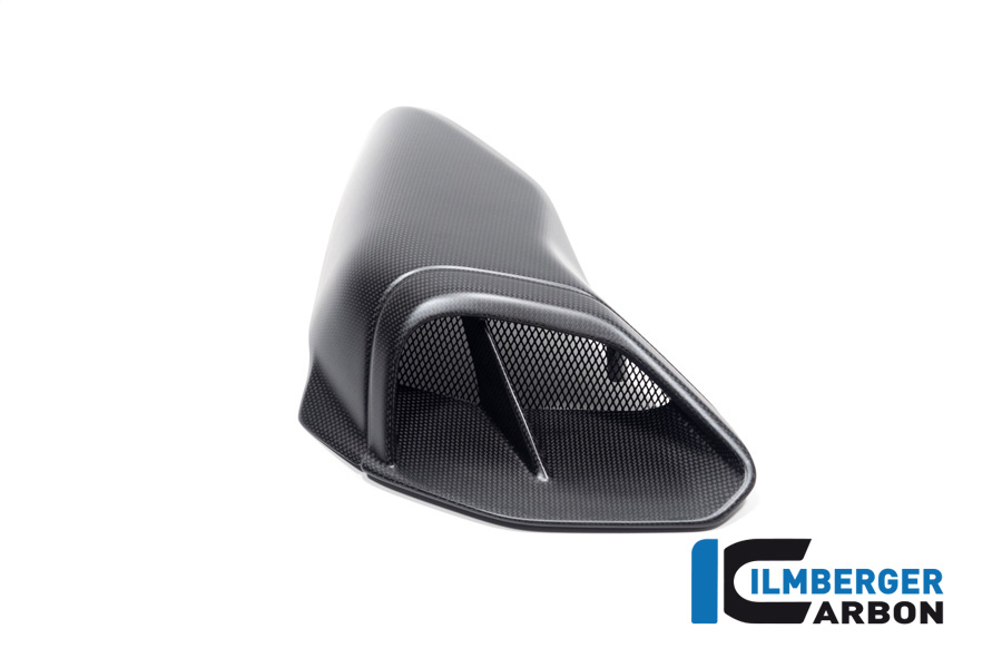 Carenado de entrada de canal de aire de carbono Ilmberger lado izquierdo, mate, Ducati Diavel V4, 2023-
