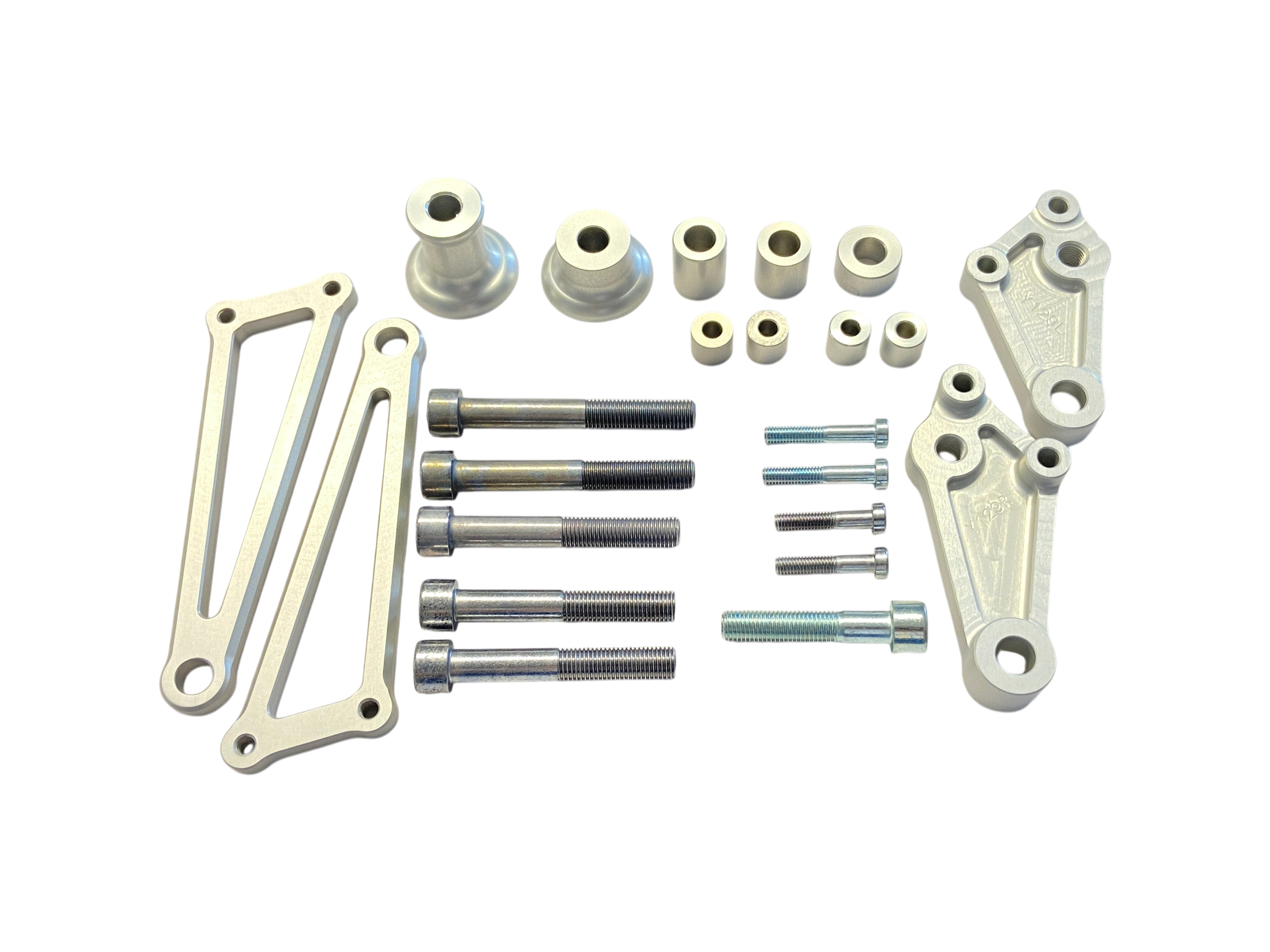 Kit de Montaje LSL Crash Pad, MT-09 / MT-09 Tracer, plata