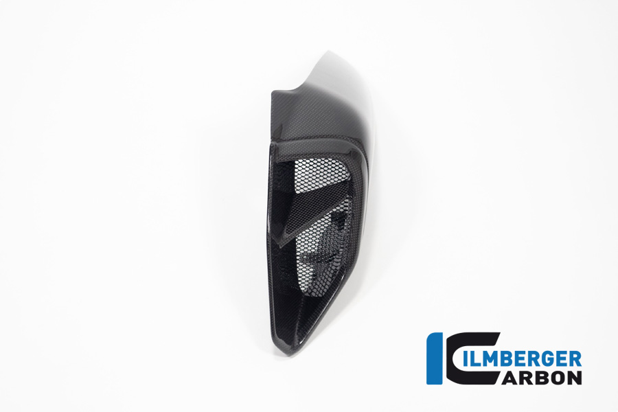 Carenado de entrada de conducto de aire de carbono Ilmberger lado izquierdo, brillante, Ducati Diavel V4 , 2023-