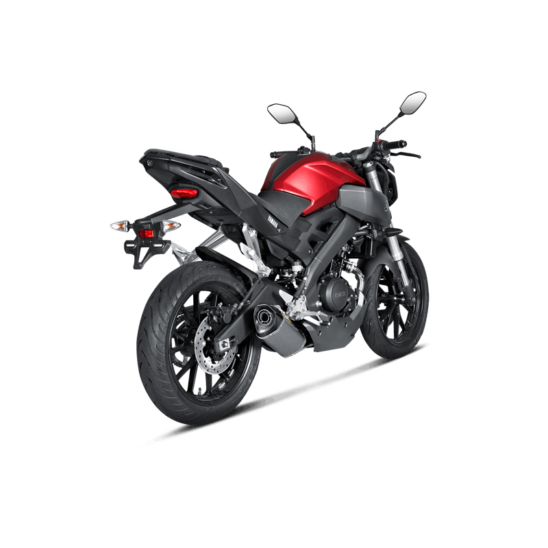 Akrapovic Racing Line (Titanium) sistema de escape para Yamaha MT-125 años de modelo 2014-2019 / YZF-R125 2014-2018