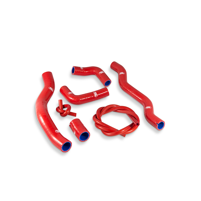 Kit de mangueras de silicona SAMCO SPORT rojo para Ducati Multistrada 950 Multistrada 1200 Multistrada 1260 Año del modelo 2018-2020