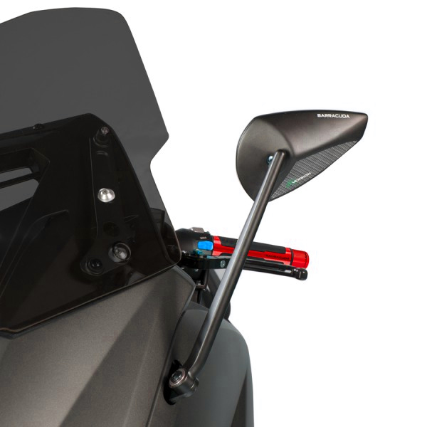 Kit de Estilo Barracuda T-MAX 530 Yamaha T-Max 530 2012 - 2016 rojo