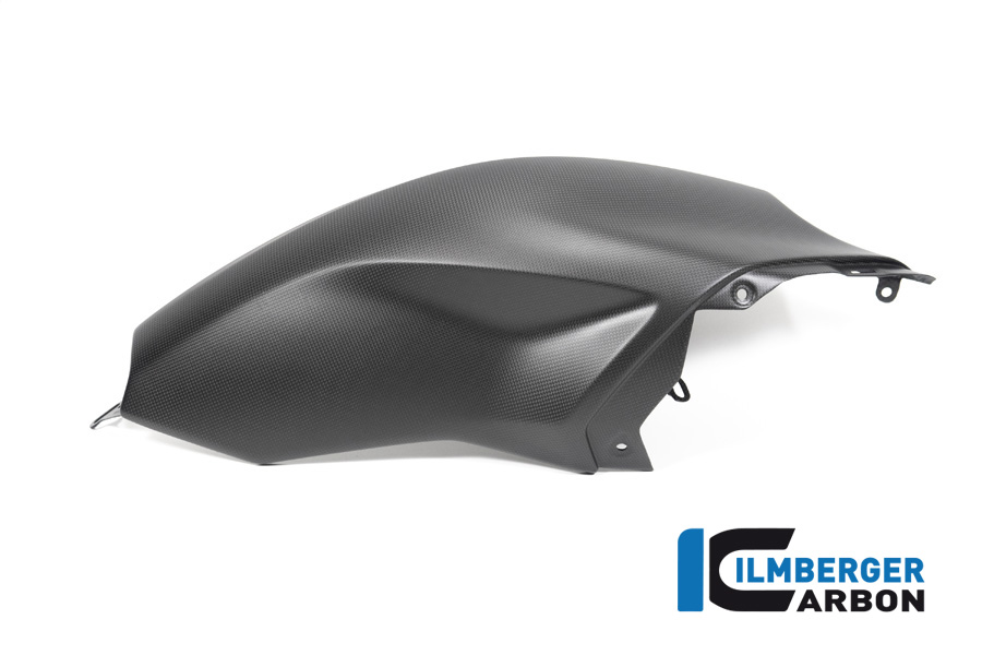 Cubierta de carbono Ilmberger depósito de gasolina lado derecho, mate, Ducati Diavel 1260, 2019-