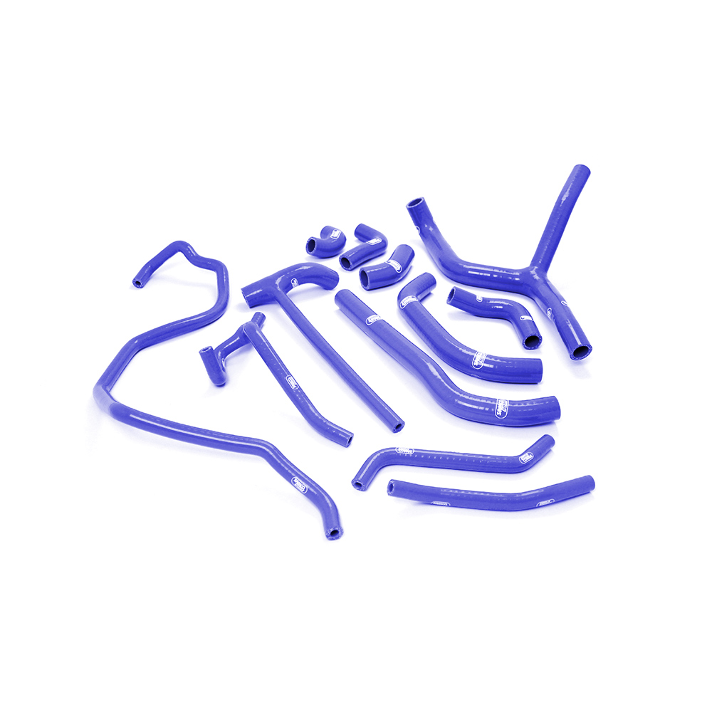 SAMCO SPORT Kit de mangueras de silicona 1 azul para Ducati Diavel 1200 año del modelo 2011-2018