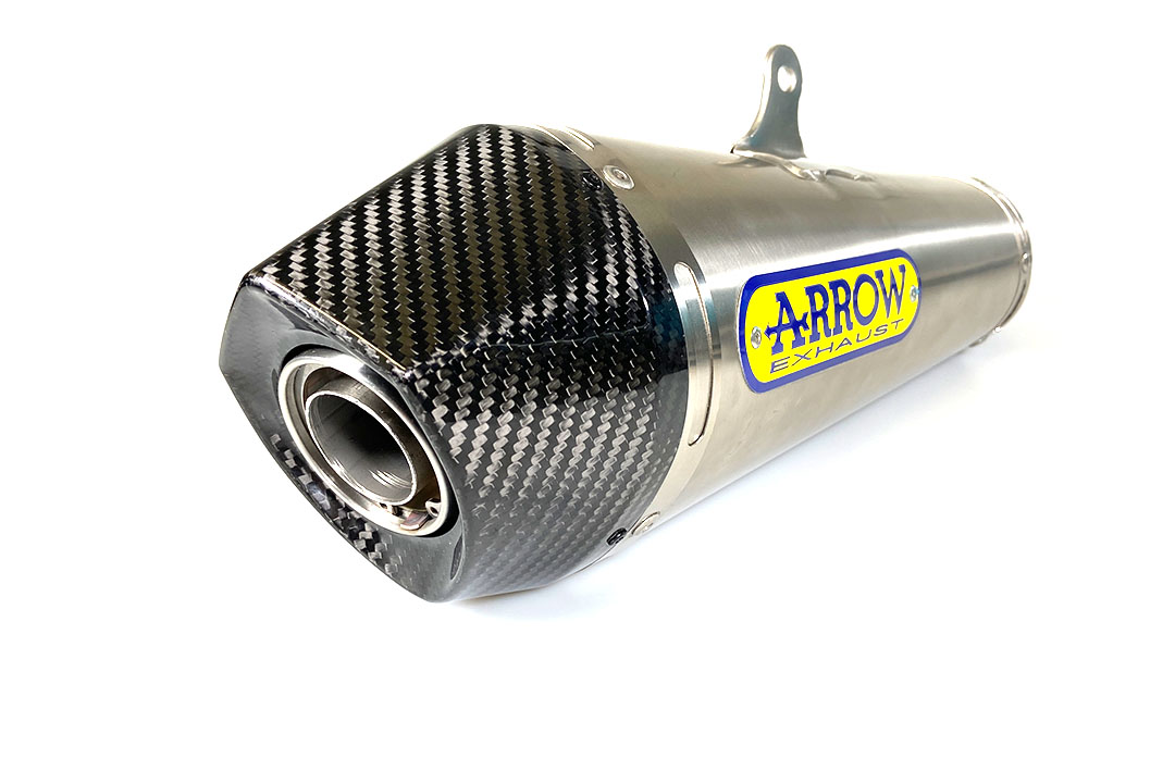 Escape ARROW X-KONE para Suzuki SV650 2016-, Acero inoxidable (Solo con tubo de conexión ARROW)
