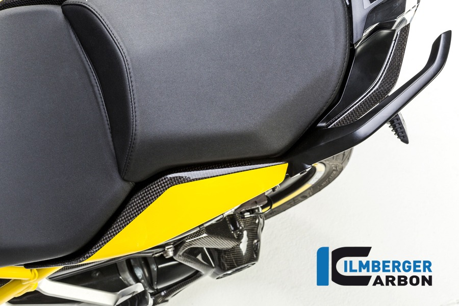 Tapa lateral de carbono Ilmberger para asiento lado izquierdo, Carbono
