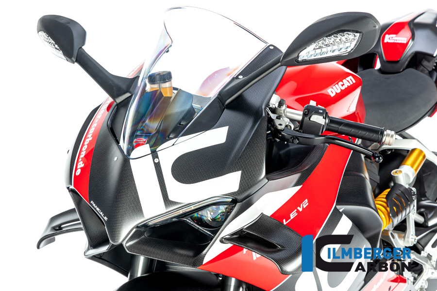 Ilmberger Carbon Parte de Carenadoarriba, mate, Ducati Panigale V2 2020-
