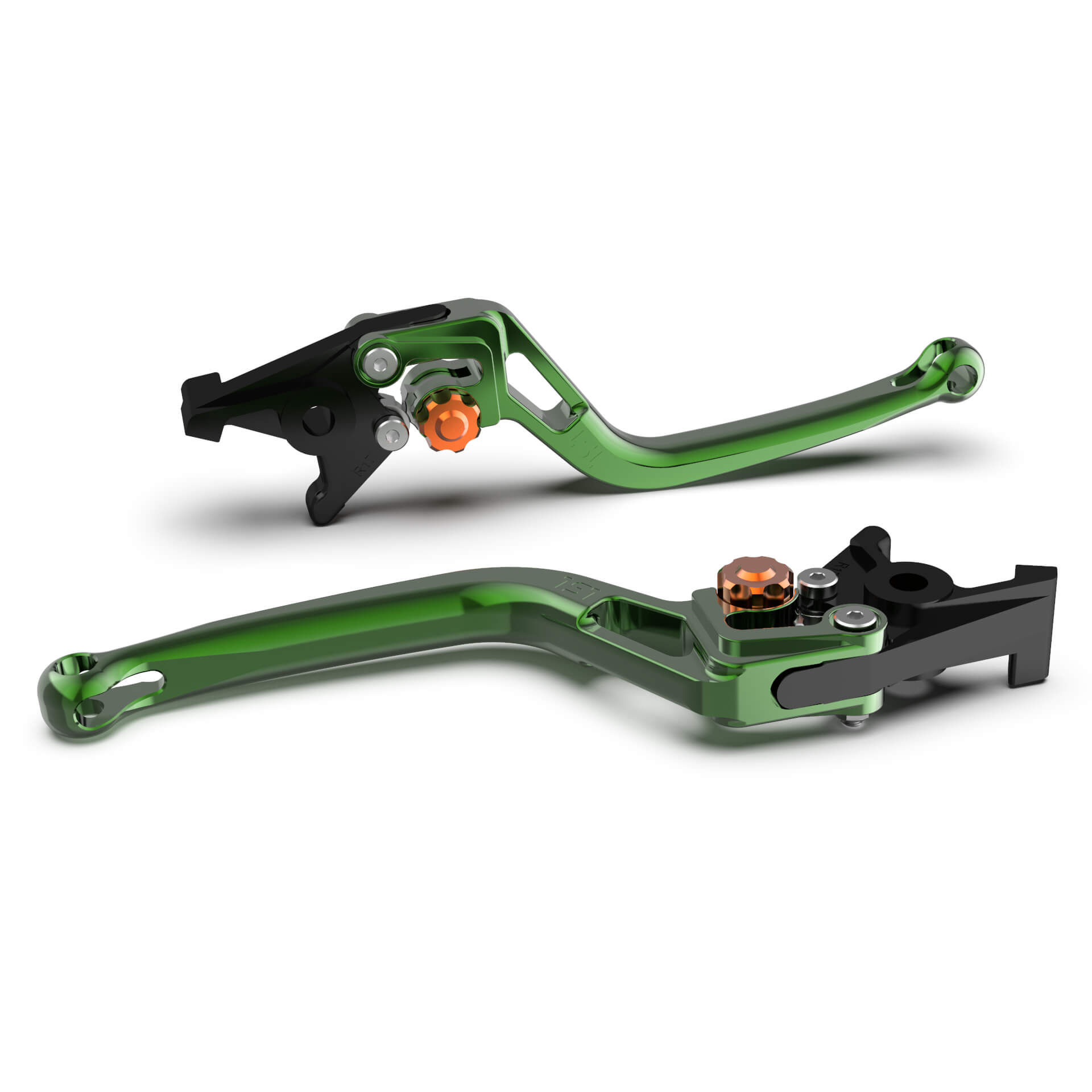 LSL maneta del embrague BOW L79R, verde/naranja