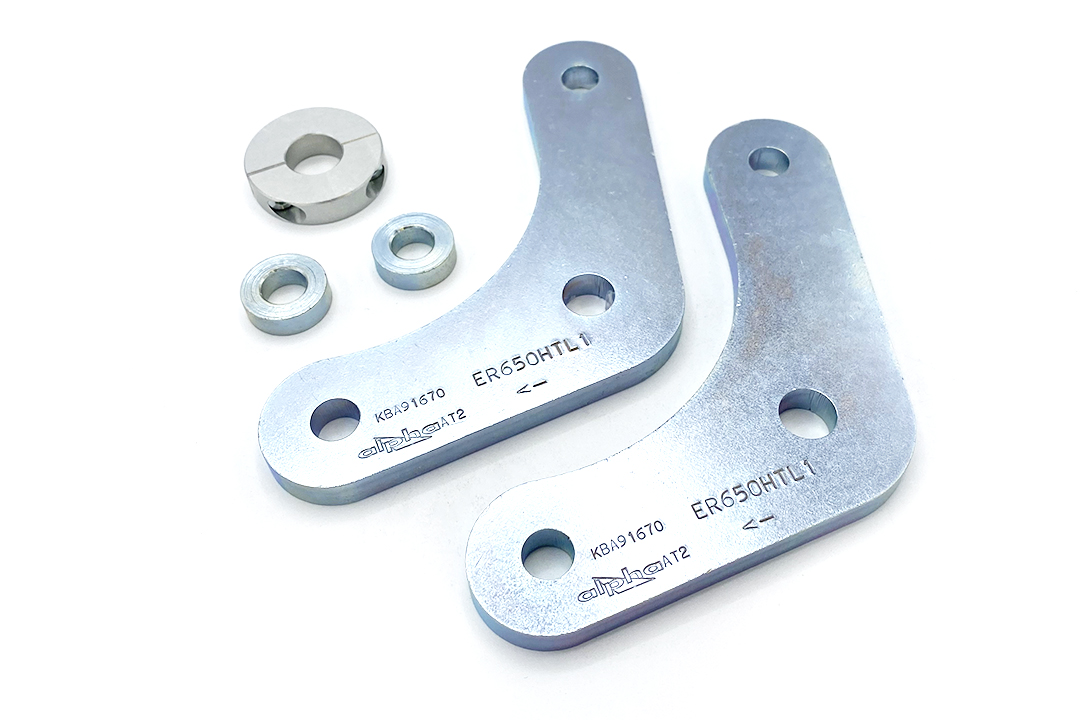 Kit de Bajada alpha Technik 25mm para Kawasaki Z650RS, Tipo ER650M / ER650MA2, a partir del año modelo 2022-