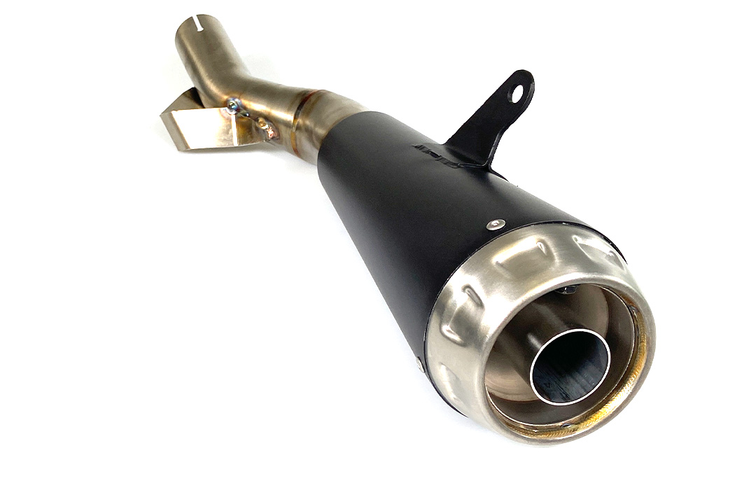 Escape ARROW DARK PRO-RACE para Honda CB500X 2019-. Acero inoxidable negro