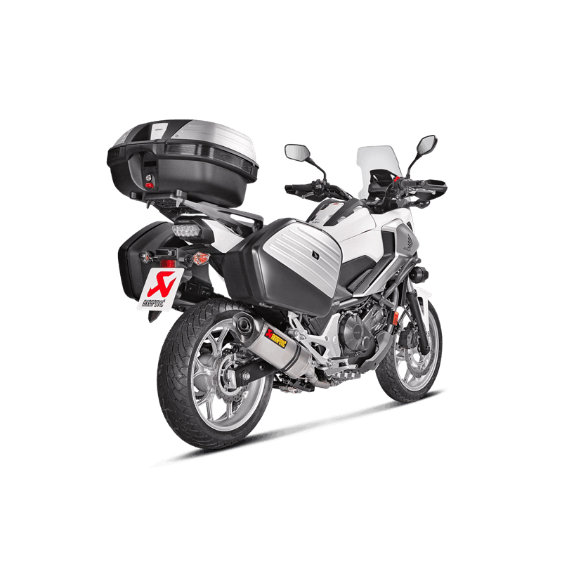 Sistema de escape Akrapovic Slip-On Line (Titanio) para Honda Integra 2012-2020, NC700/750S 2012-, NC700/750X 2012-2020