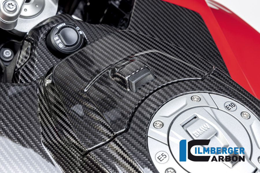Ilmberger Carbon depósito de gasolinacubierta superior, brillante, BMW S1000XR 2020- M1000XR 2024-