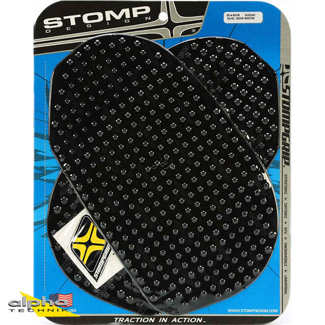 Stompgrip negro, Volcano, para Suzuki GSX-R 600, 750, 1000, TL1000R