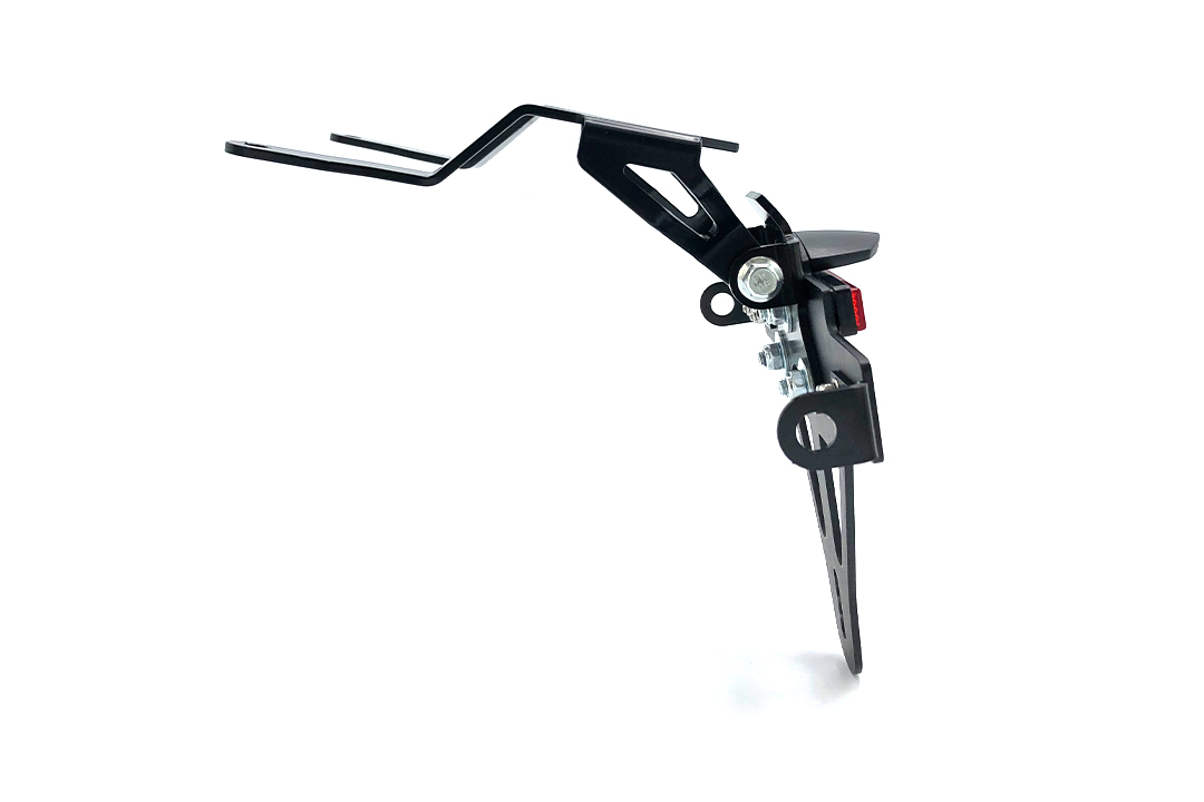 Soporte de matrícula alpha Technik para KTM 790 Adventure, 890 Adventure y 890 SM T