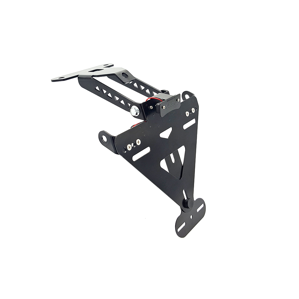 Soporte de matrícula alpha Technik para Aprilia RSV4; Tipo RK; Año del modelo 2011-