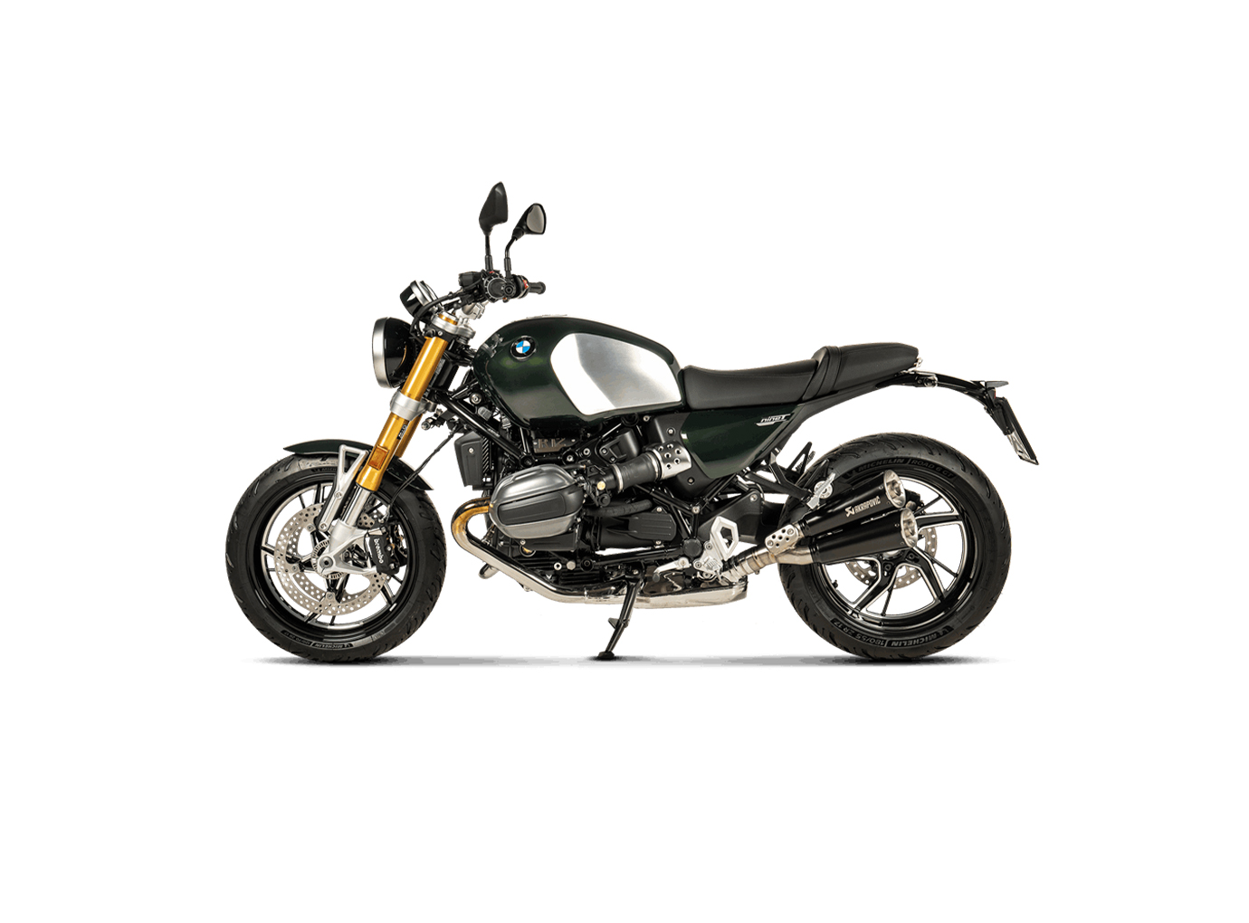 Silenciador trasero Akrapovic Slip-On Line (Titanium) para BMW R12 / R12 nineT Año del modelo 2024-2025