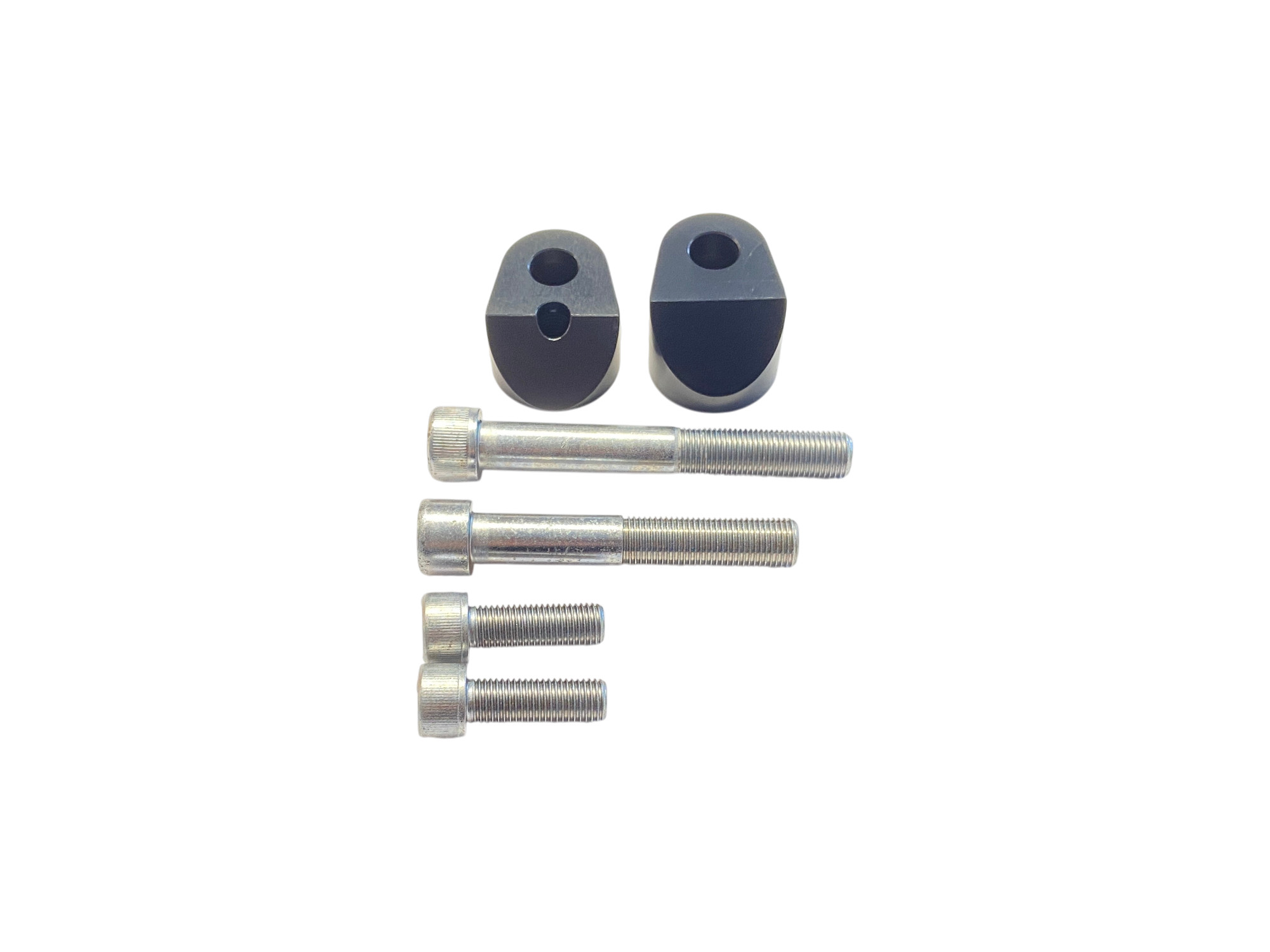 Kit de montaje de Crash Pads LSL para Honda CBF1000, 2006-2009, DS, negro