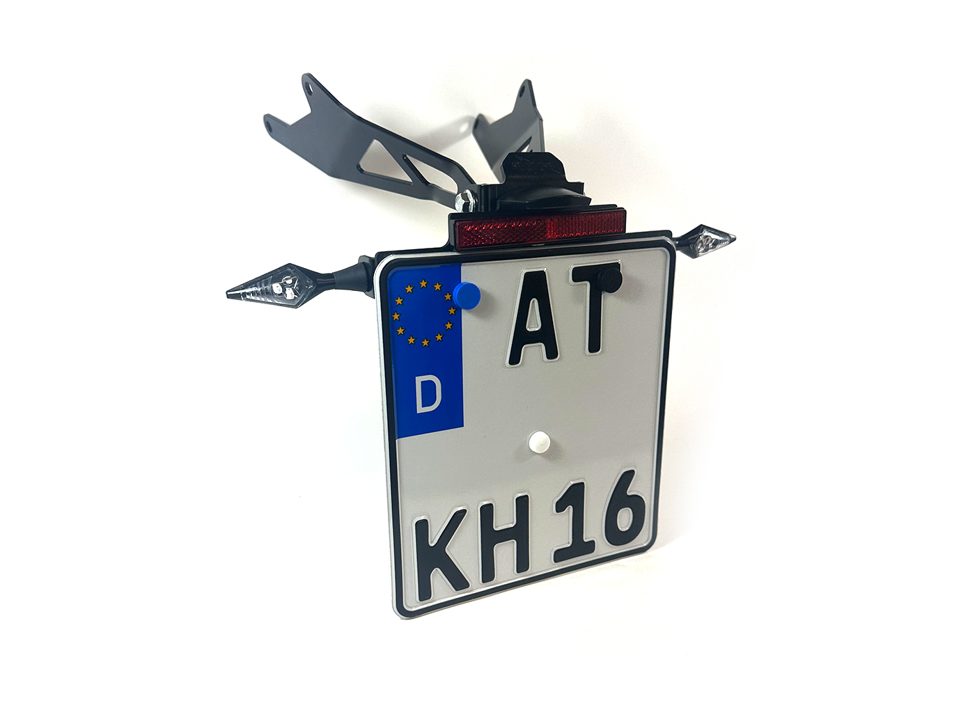 Soporte de matrícula alpha Technik para Honda CB650R / CB650RA, año de modelo 2024-