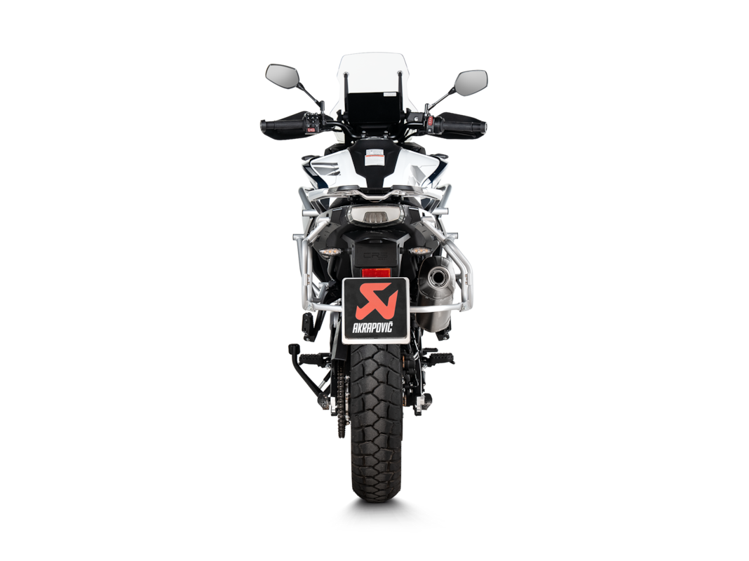 Línea Akrapovic Slip-On (Titanio) para CFMOTO 800MT, 2024-